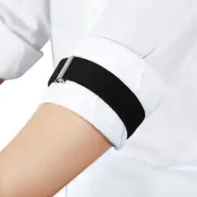 調整可能なシャツ用袖バンド【男女兼用・滑り止め付き・サポートベルト】