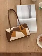 アートデザインのオリジナルショルダーバッグ【ボストン型・ヴィンテージスタイル・通勤用・クッション型】