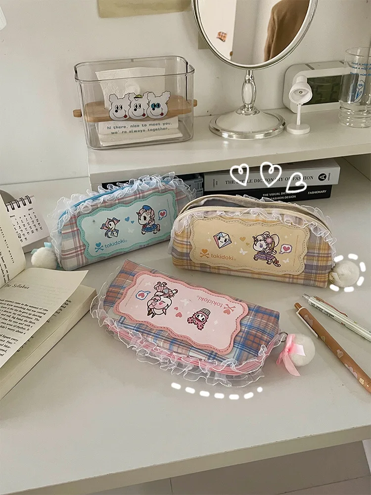 小学生女の子向けおしゃれ筆箱【大容量・シンプル・可愛いデザイン】