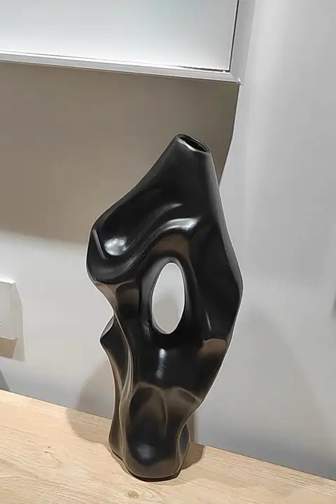 Shinymomo 自作のレトロ抽象アート彫刻オブジェ