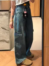 デザイン性の高いワークスタイル デニムパンツ【スリムフィット・ワイドレッグ・ルーズフィット】（セットアップ対応）