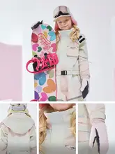 VECTOR 子供用 つなぎ型スキーウェア【暖かさ＆防風防水仕様・男の子女の子兼用】（セットアップ対応）
