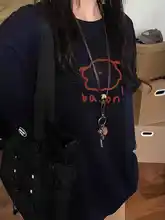 コットン製 ゆったりフィットTシャツ【男女兼用・アメリカンヴィンテージ・半袖・カップル向け】