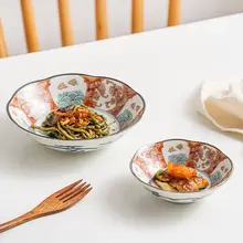 美濃焼陶器の食器【古伊万里調のデザイン・ディップ皿・サイドボウル対応】