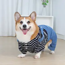 中型犬用 冬用犬服【ボディ全体カバー・防毛・フリース素材】