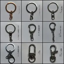 星とハートのデザイン！猫とイルカのシェル型キーリング【金銀色・アクセサリー】
