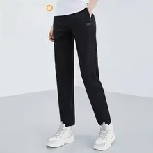 速乾透湿のストレートパンツ【レディース・フィット・黒】