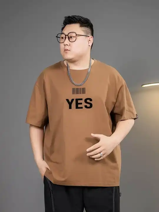 大きいサイズ メンズTシャツ【短袖・ラウンドネック・フィット・プリントデザイン】（セットアップ対応）