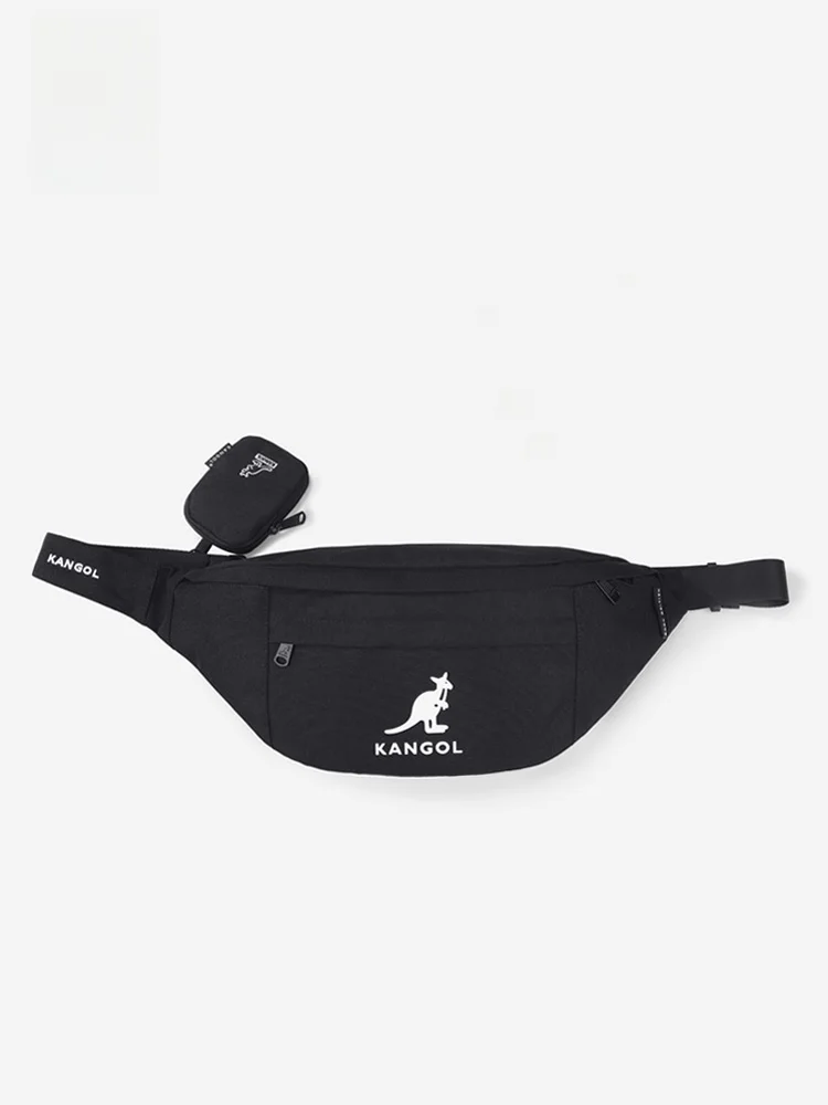 KANGOL 胸包：男女通用的水饺形多功能休闲背包设计解析