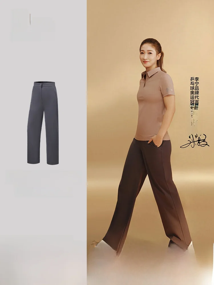 ランニングショートパンツの快適性とデザイン性を実証する：LINING シモグレー直筒スポーツパンツ