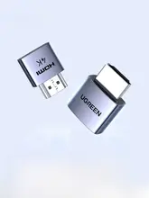 HDMI DP ダミープラグ 仮想ディスプレイ 4K対応 高リフレッシュレート ゲーム用 常時接続「UGREEN」
