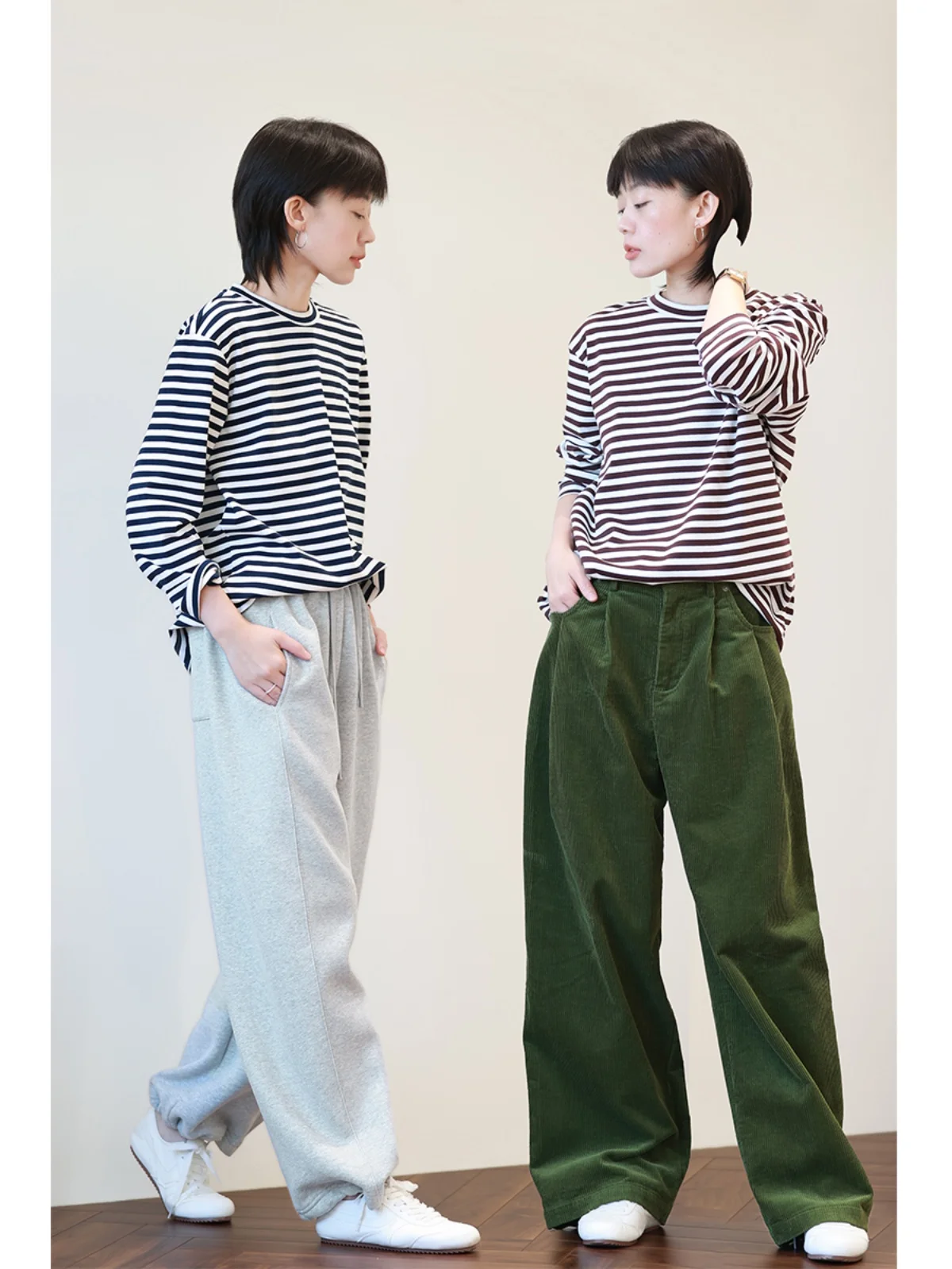 デニム コーデの基本ルールとブルーとホワイトストライプTシャツの活用法
