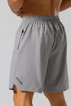 メンズ 速乾性トレーニングショートパンツ【通気性・ゆったり・五分丈・ジッパー付き】