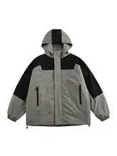 アウトドア用 メンズ防風保温三合一ジャケット【冬用・取り外し可能フード付き】