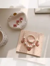 子供用貝殻ネックレス【プリンセスデザイン・パールチェーン・カー  トゥーン・可愛いアクセサリー】（セットアップ対応）