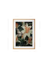 銅彫刻画 蝶恋花 リビング 書斎 玄関 装飾画 手作り