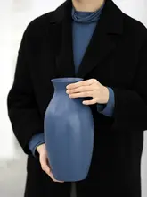 モランディカラーのドライフラワー花瓶【シンプルモダン・インテリア装飾】