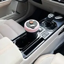 可愛いミニ車載ゴミ箱【カートゥーンデザイン・多機能収納】