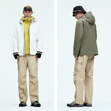 軽量防水ハードシェル登山ジャケット【男性用・アウトドア・日帰りハイキング対応】