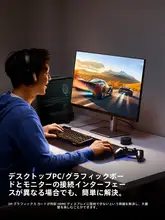 DisplayPort HDMI 変換アダプタ 4K対応 高画質 デスクトップPC デュアルモニター グラフィックボード 「UGREEN」