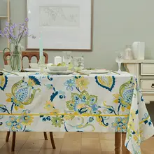 北欧風テーブルクロス【花柄・カジュアル・インテリア用】