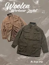 エレガントなデザインの男性用アメリカンスタイルハンティングジャケット【中長丈・英国風】