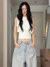 デザイン性のあるオフショルダーウエスト絞りトップス【女性用・ショートスリーブ・個性的なスタイル】