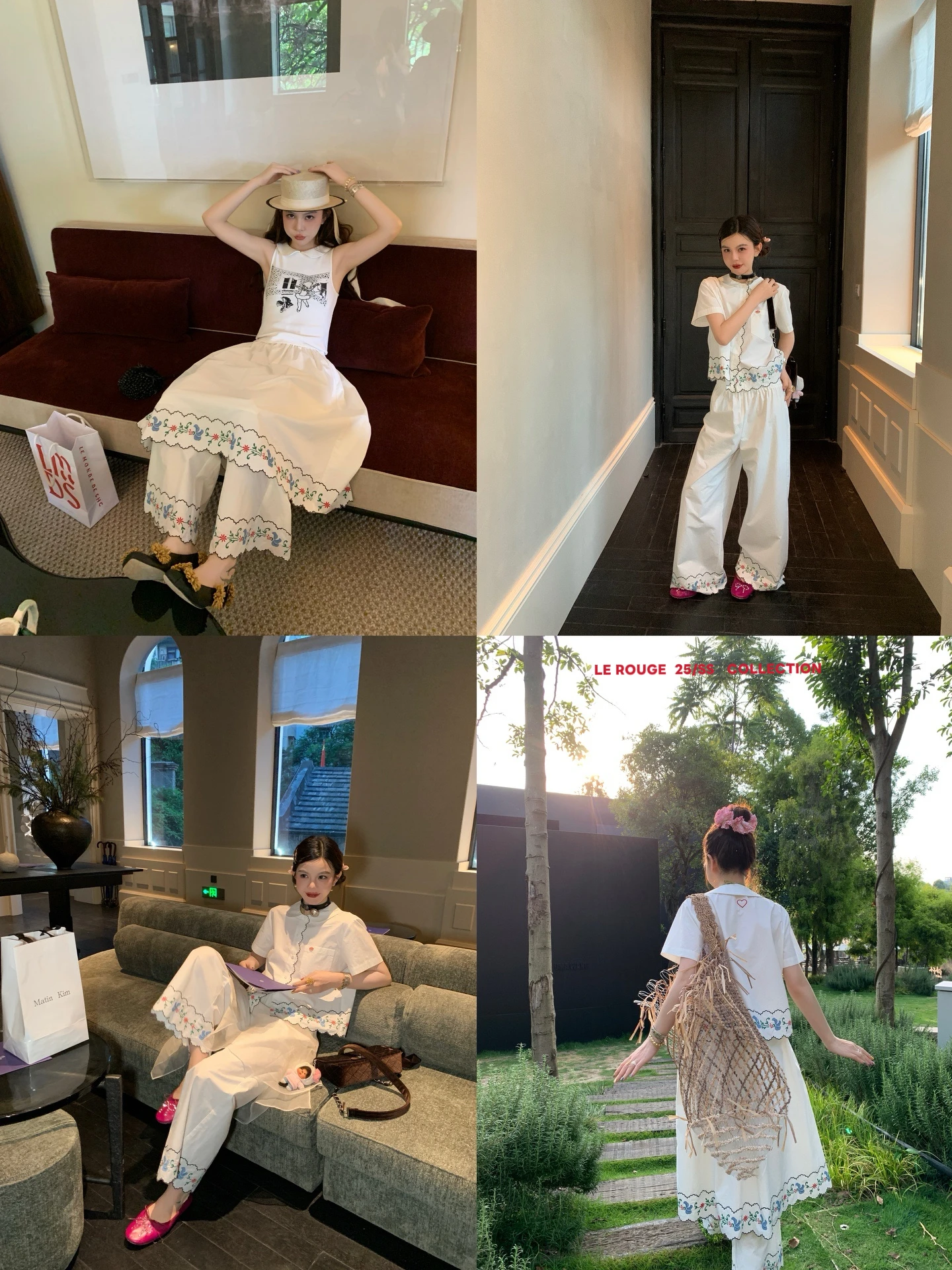 4月末に買える服は？通勤風のガーリーセットアップで春から夏の移行をスムーズに