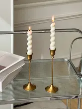 オシャレなビンテージキャンドルスタンド【ロマンティックなディナーやパーティー用】