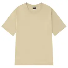 シンプルデザインの半袖Tシャツ【クルーネック・ゆったりフィット・コットン】