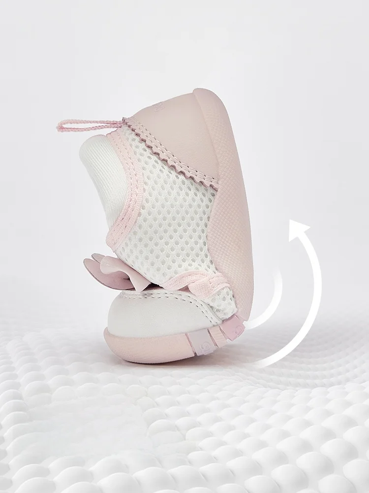女の子用学習歩行シューズ：秋用抗菌機能性モデルの実用性と適用シーン
