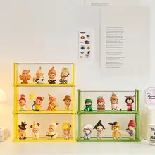 透明防塵アクリル製フィギュア展示ケース【盲盒用・星型キャラクター収納】