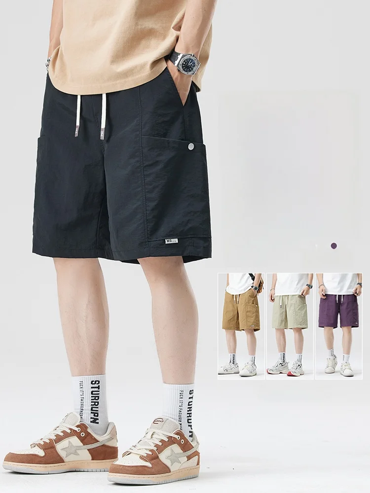 涼感素材の速乾ショートパンツ：夏にぴったりのカジュアルスタイルを実現