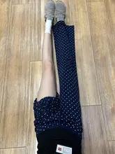 高身長向けのデザイン感あふれるドット柄フレアパンツ【ハイウエスト・体型カバー・カジュアル】