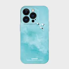 全包型スマホケース【シンプルデザイン・夏向け・iPhone16・Android対応】