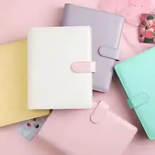 A5マカロン風バインダー型カード収納ケース【大容量・インデックス付き】