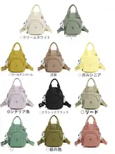 ファッショナブルでカジュアルな多ポケットハンドバッグ【軽量・防水・シンプルデザイン・高品質スマホポシェット】