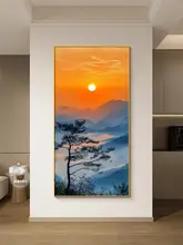 玄関用アートパネル【現代的なシンプルスタイル・松のデザイン】