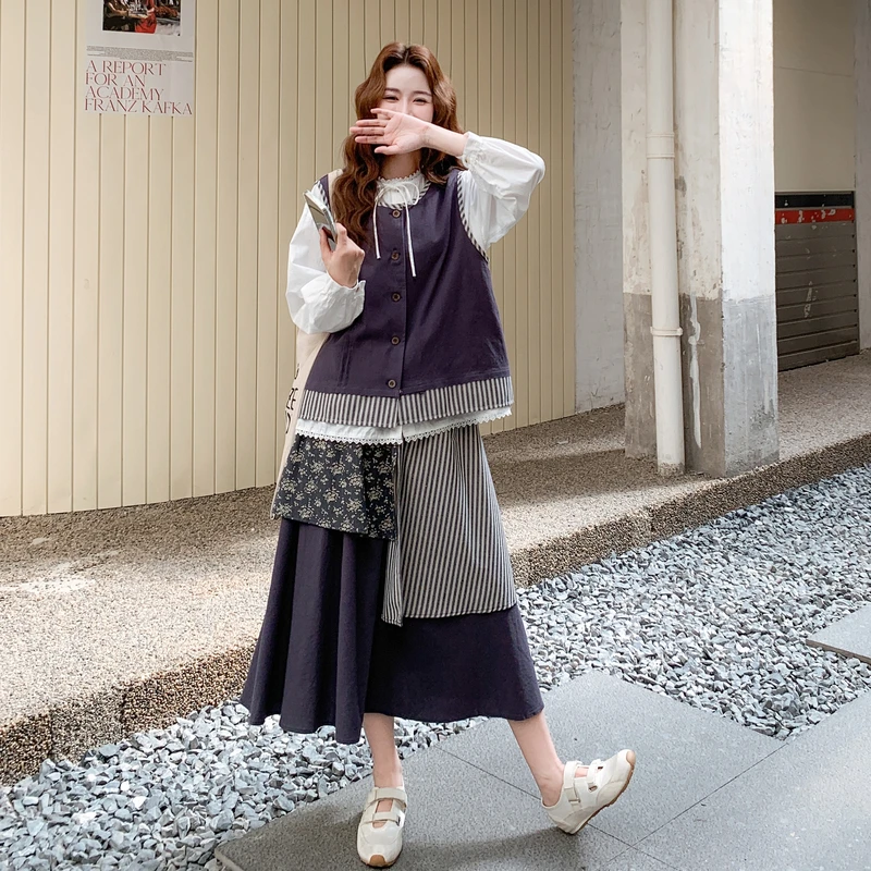 30代女性が今、選ぶべき秋の雰囲気を楽しむ春のスカート3点セットは？