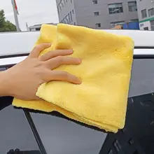 吸水性に優れた超細繊維製洗車タオル【長短毛・厚手・清掃用】