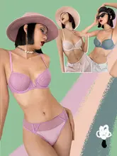 法式デザインの冬用女性インナー【大きな胸を控えめに見せる・副乳を防止・セクシーなスタイル】（セットアップ対応）