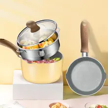 赤ちゃん用調理鍋【蒸し・煮込み・フライパン機能・非粘着仕様】