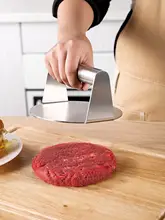 手動牛肉パティメーカー【円形・ハンバーガー用・キッチンツール】