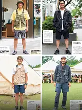 多ポケットデザインのアメリカンビンテージ風マネキンベスト【秋用・メンズ・2way使用】（セットアップ対応）