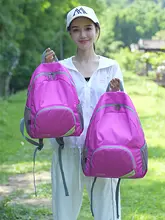 男女兼用 折りたたみ式登山用バックパック【防水・超軽量・薄型・夏用】