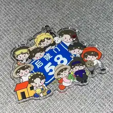 アクリル製ダブルサイドキーホルダー【バックパック用・農業テーマ・周辺アイテム】