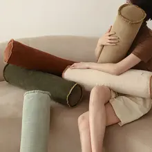 カラフルな円形抱き枕【リビング・ソファ用・異形デザイン】
