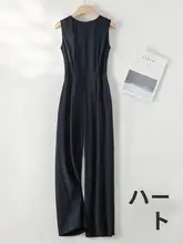 高級感のあるリネン製サロペット【女性用・夏向け・軽量】（セットアップ対応）