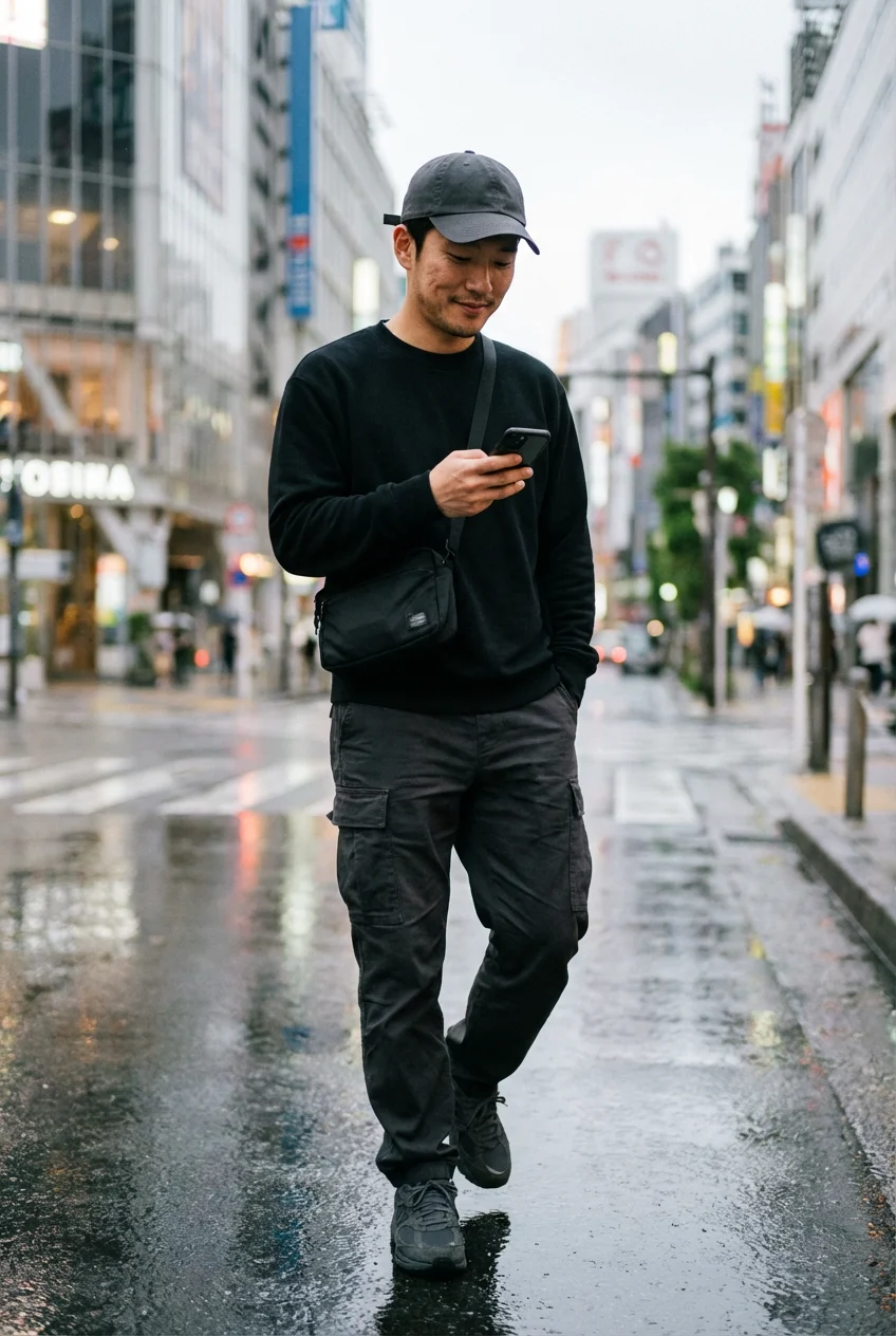 カーゴパンツ メンズ コーデ 完全ガイド　ビジネスからレジャーまで失敗しない選び方