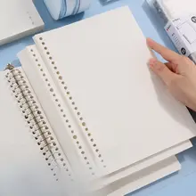 極上の柔らかさ！B5サイズの活用しやすい活ページノート【A5取り外し可能カバー・方眼紙・無地・リングファイル式】（セットアップ対応）